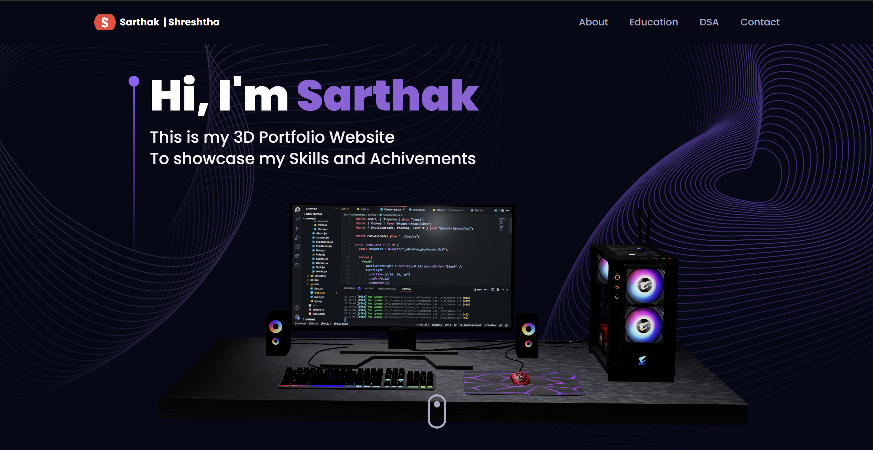 3D Developer Portfolio